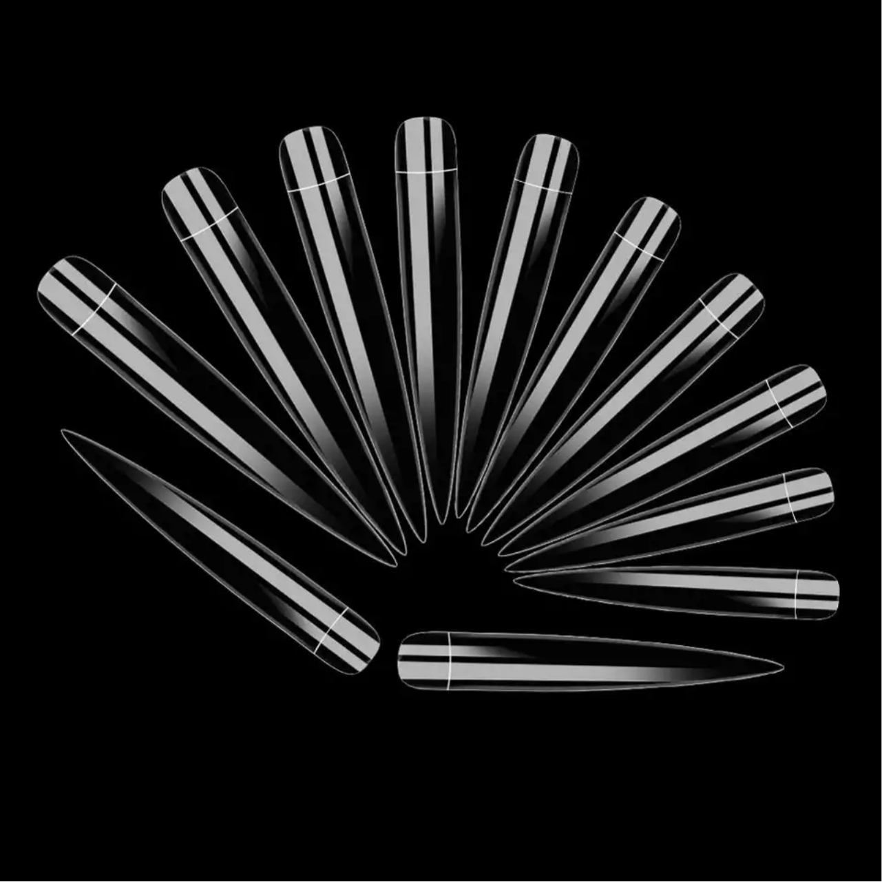 XXL Extendo Straight Nail Tips KawaiixNii