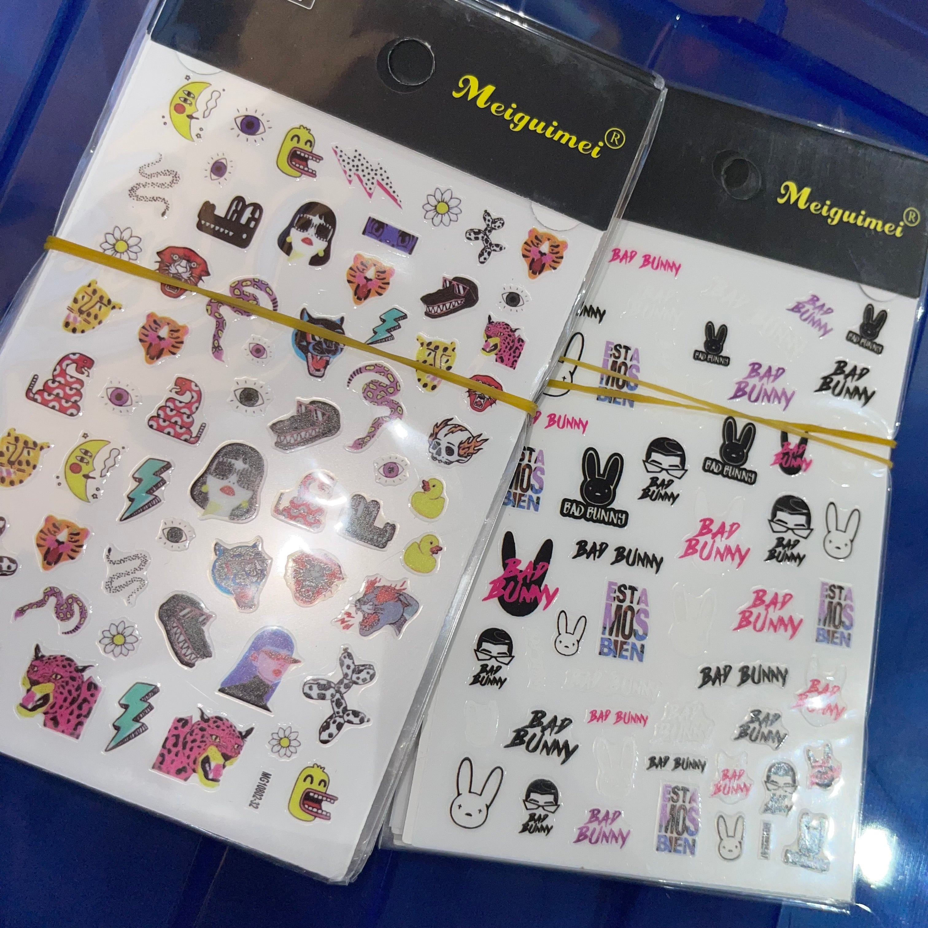2 Pack Stickers - Bad B / Spunky Doodles – KawaiixNii