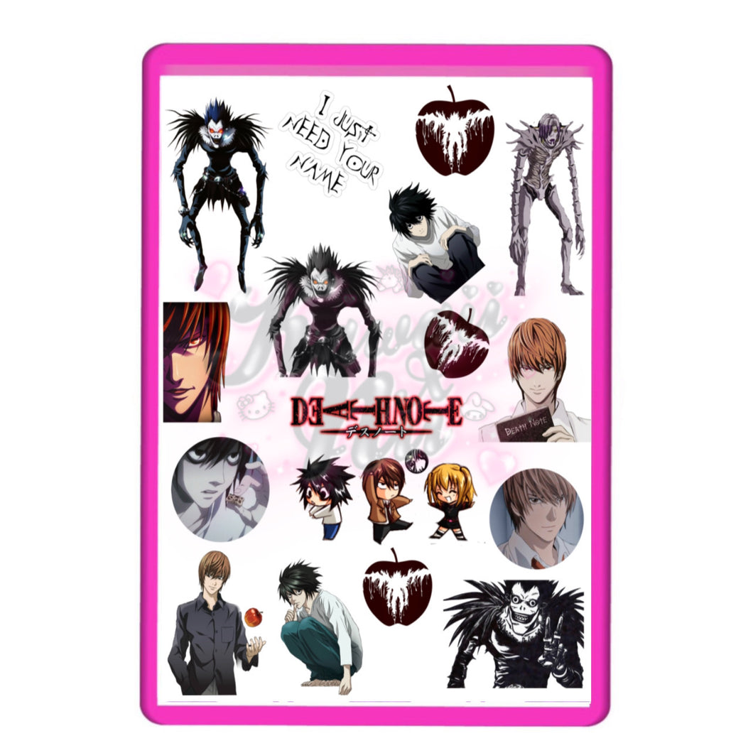 Anime: Death Note Decal