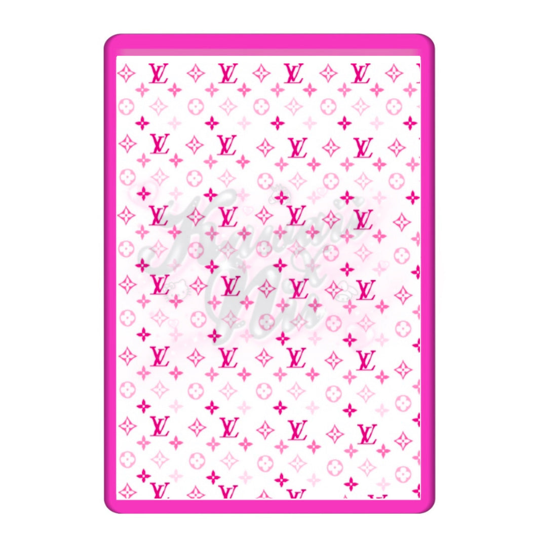 Pinky Luxury Monogram Decal