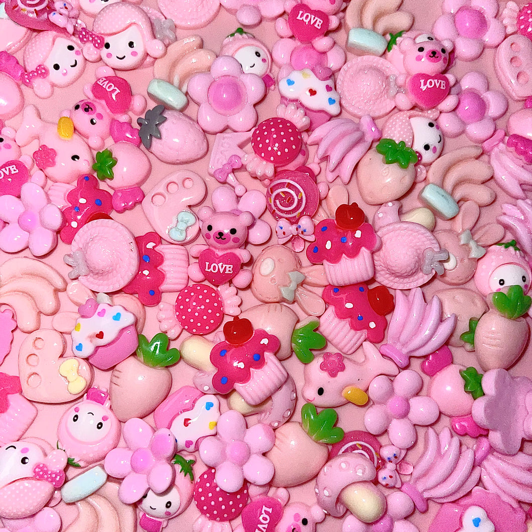 10 Pcs Bubblegum Kawaii Mix