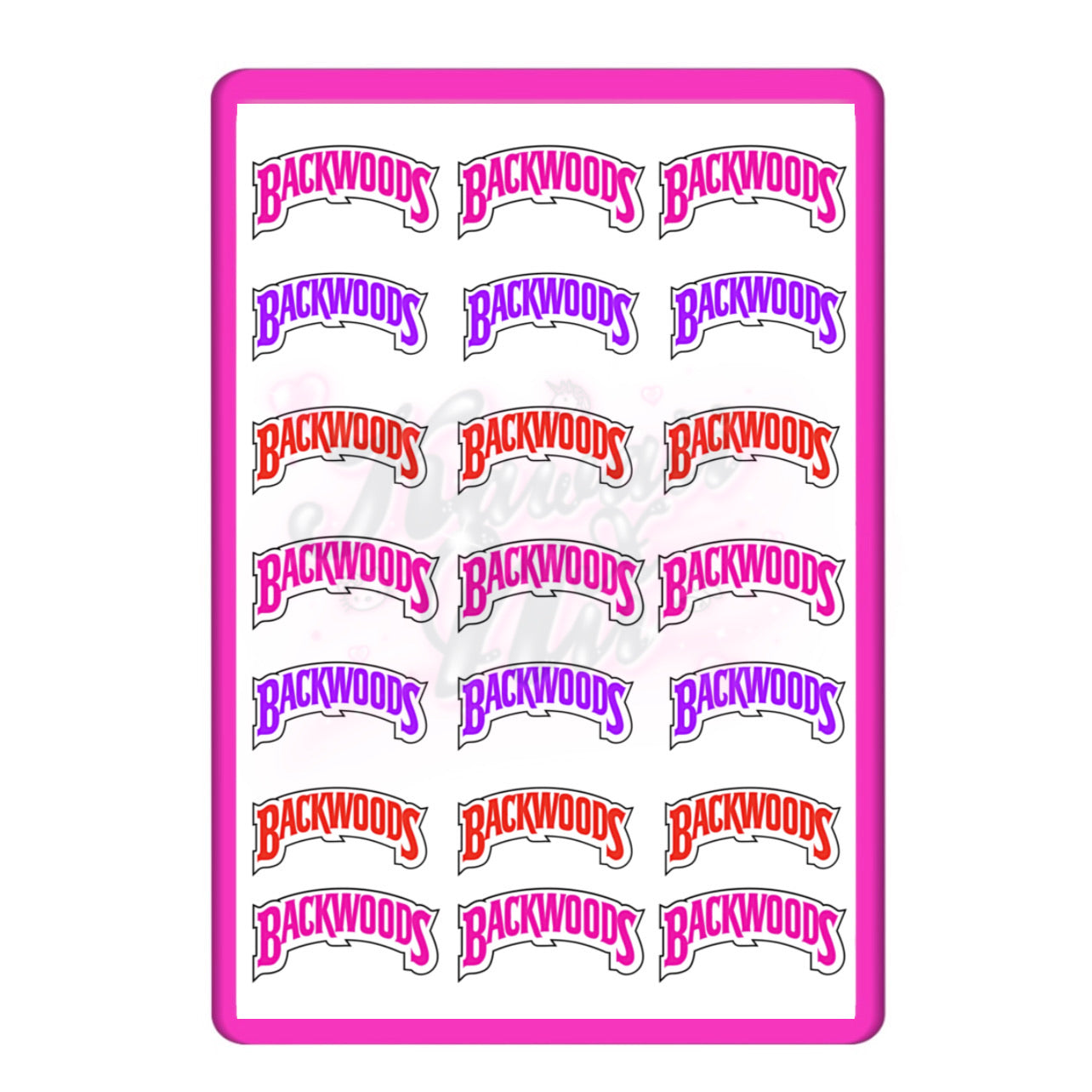 Backwoods Decal – KawaiixNii